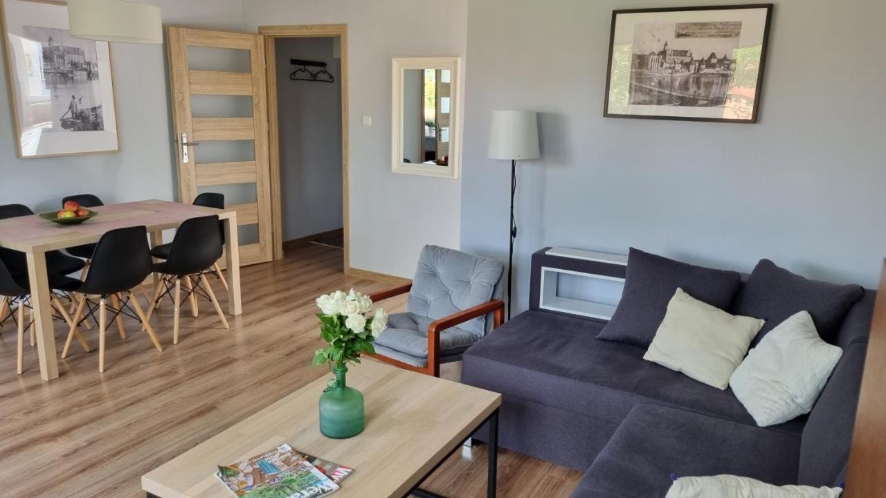 Apartament Okno Na Zamek Мальборк Екстер'єр фото